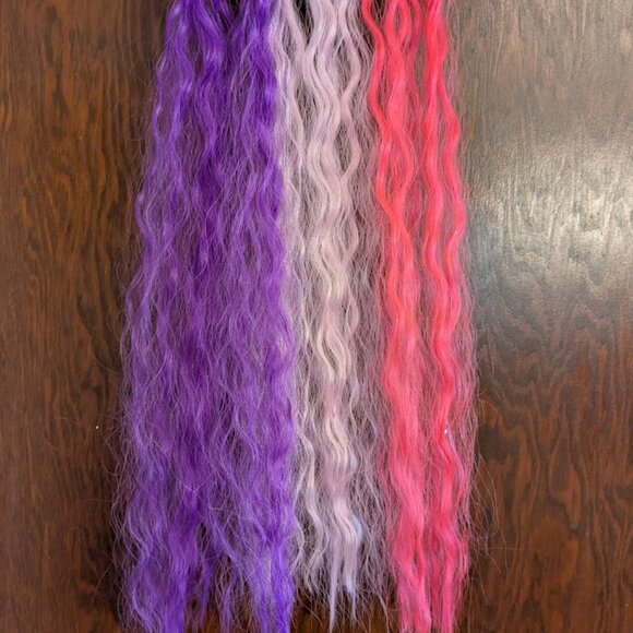 2 For $7! NWT! Capelli New York Kids Clip-In Hair Extensions - Picture 5 of 5